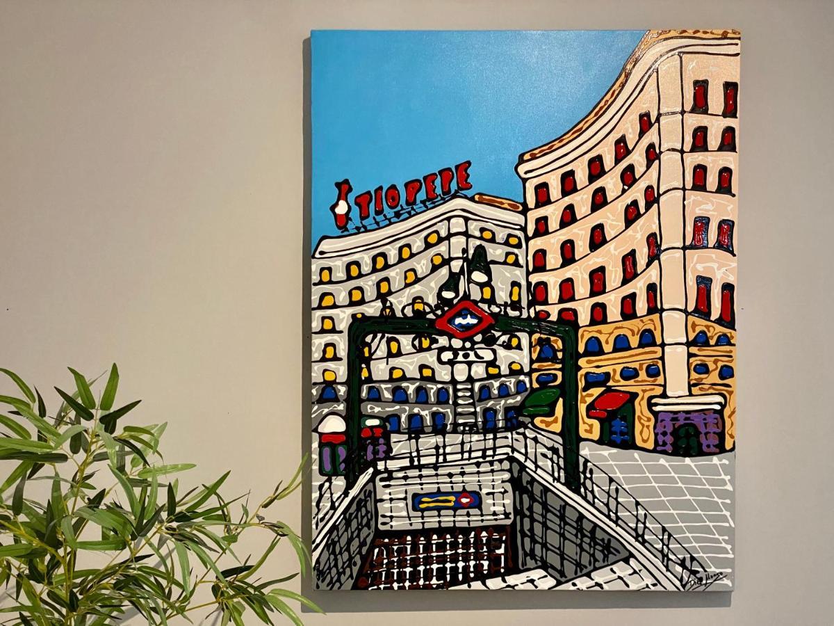 Charming Lavapies Apartment Madrid Bagian luar foto